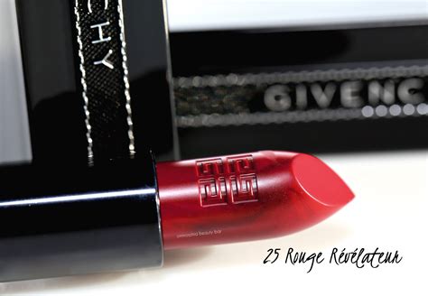 givenchy 25 rouge revelateur uk|LE Givenchy Rouge Interdit No. 25 Marble Rouge Révélateur.